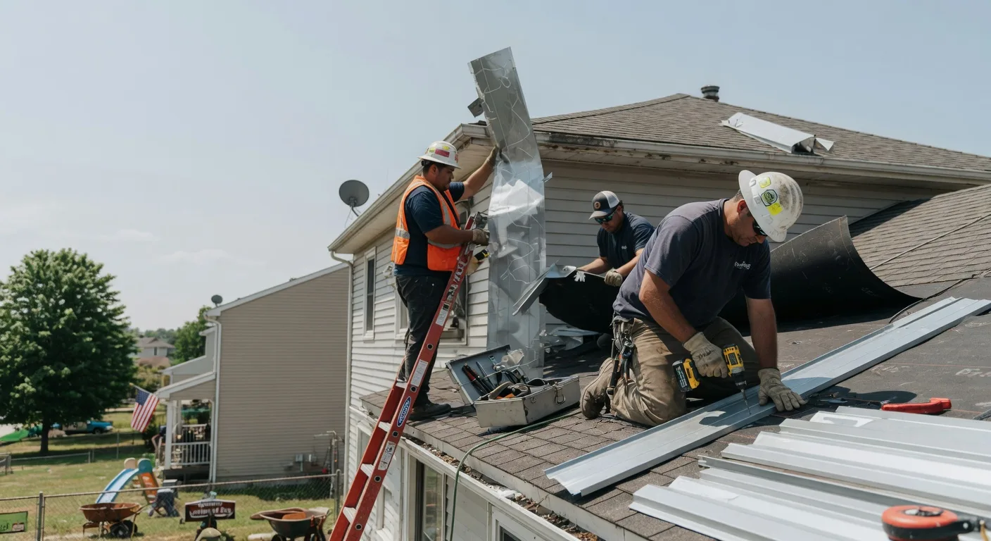 Metal Roof Repair in Eastport, NY